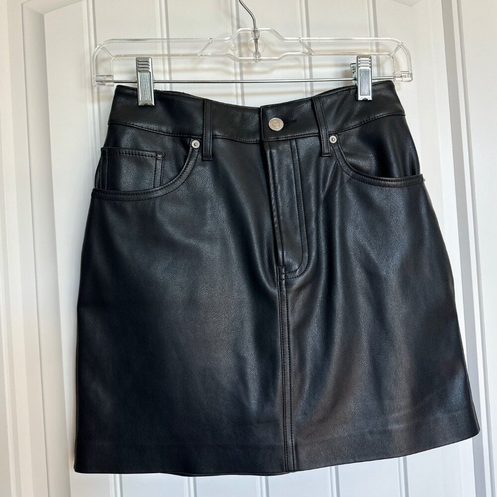 Express Faux Leather Skirt size 0